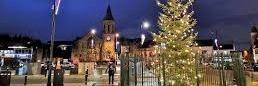 Christmas tree in Chester-le-Street
