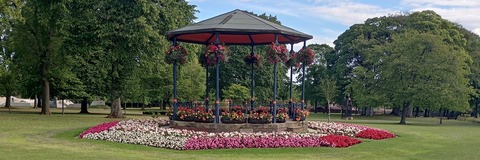 Photo of the bandstand in Jubilee Park