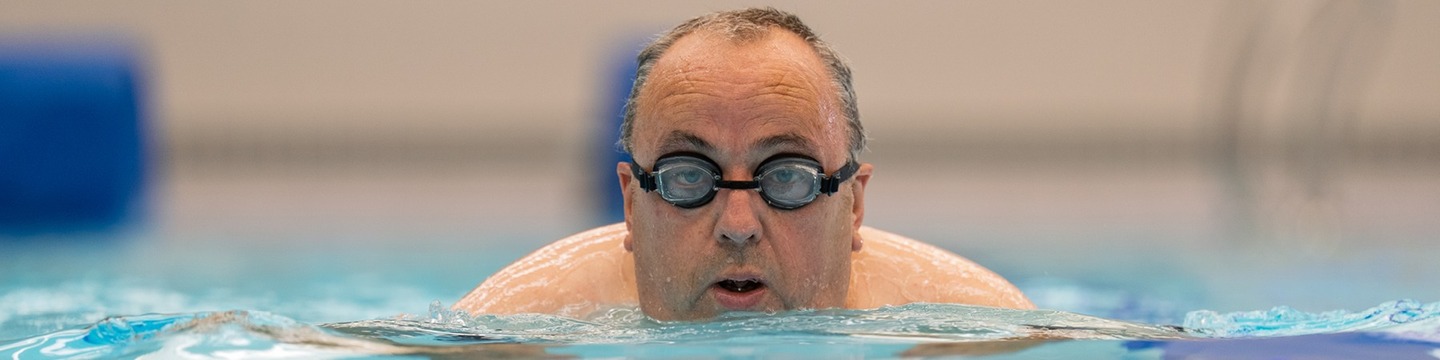 Image of person in a swimming pool