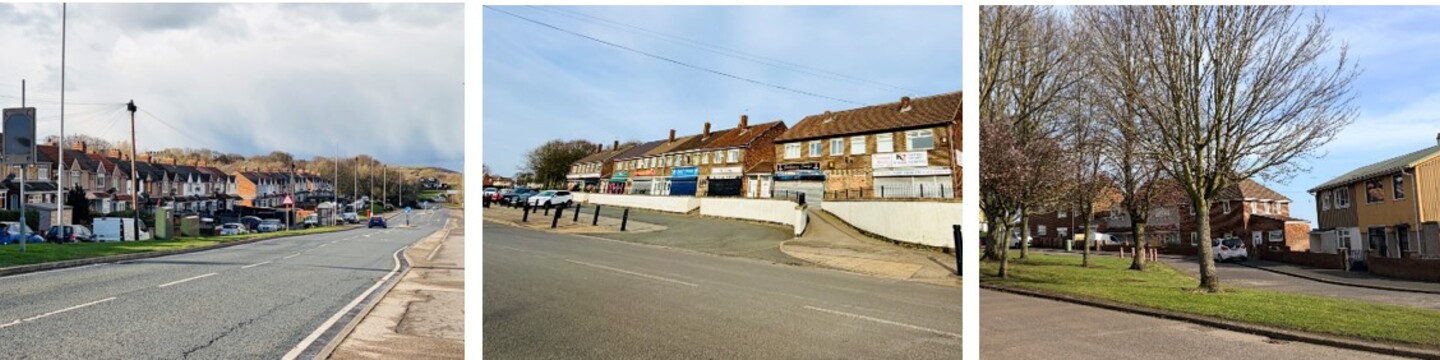 Collage of images of Peterlee East