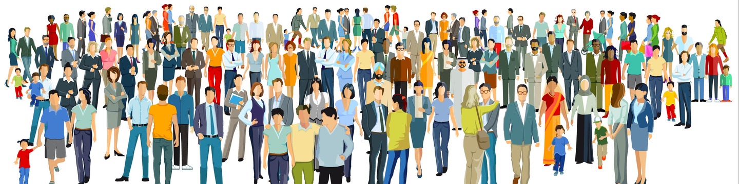 Image of cartoon people