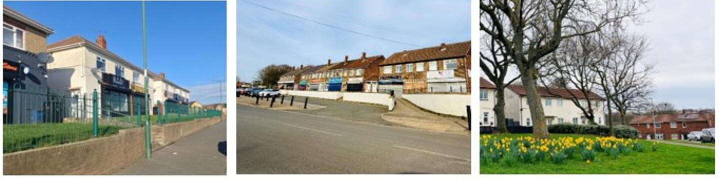 Images of places in the neighbourhood areas