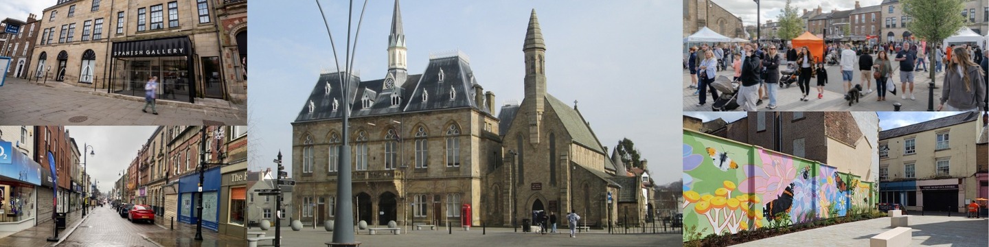Bishop Auckland high street.