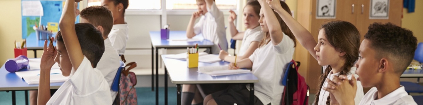 Image of children in a school classroom