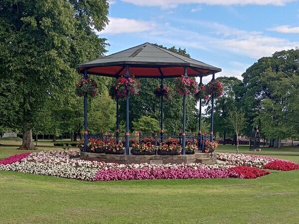A bandstand